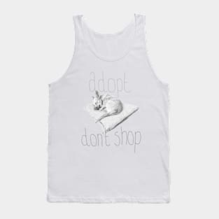 Adopt don't shop Tank Top